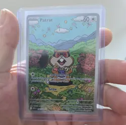 Patrat - 152/086 - Illustration Rare - White Flare - NM/M - Pokemon Card 2 - Image 1
