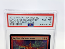 LEYLINE OF COMBUSTION FOIL Core 2020 Graded PSA 8 MTG Magic the Gathering Card - Image 2