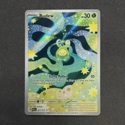 Budew 221/217 (Ascended Heroes) Illustration Rare - English - M/NM - Pokemon - Image 1