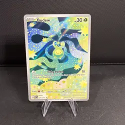 Budew 221/217 Illustration Rare Ascended Heroes Pokemon Card NM-M - Image 1