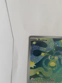 Pokemon TCG Budew 221/217 Illustration Rare IR Ascended Heroes #221 NM/M - Image 3