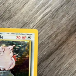 Wizards Pokemon TCG Clefable Jungle 1/64 Holo Rare English Unlimited 70HP 1999 - Image 2