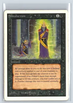 UNLIMITED - Simulacrum - MTG Magic the Gathering Card - Image 1