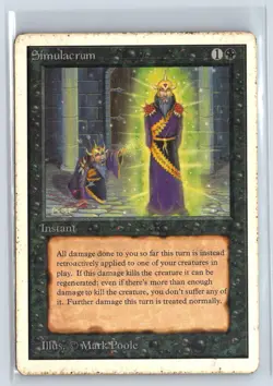 UNLIMITED - Simulacrum - MTG Magic the Gathering Card - Image 3