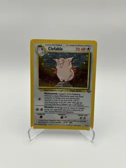 Pokemon TCG Clefable Jungle 1/64 Holo Unlimited Holo Rare - Image 1