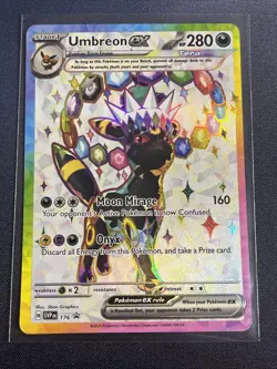 Pokemon Umbreon EX SVP 176 Premium Figure Collection Black Star Promo NM - Image 1