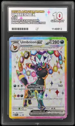Pokemon Umbreon EX SVP 176 Premium Figure Collection Black Star Promo ACE 10 - Image 3