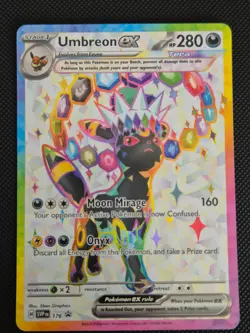 Pokemon Umbreon EX SVP 176 Premium Figure Collection Black Star Promo NM - Image 1