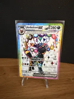 Pokemon Umbreon EX SVP 176 Premium Figure Collection Black Star Promo - Image 1