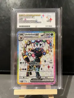 ACE 9 - Pokemon Umbreon EX SVP 176 Premium Figure Collection Black Star Promo - Image 1