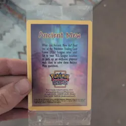 Sealed Ancient Mew 1 Miscellaneous Cards & Products Holo - Image 1