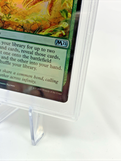 CULTIVATE FOIL - Core Set 2021 - Graded PSA 9 MTG Magic the Gathering Card 2020 - Image 5