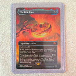 Wizards of the Coast MTG The One Ring Borderless Foil Promo LTR 0451 ENG - Image 1