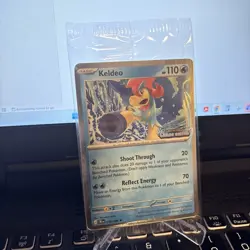 2026 Pokemon Chaos Rising Keldeo Stamped Promo Card 019/086 Sealed - Image 1