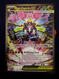Mega Zygarde ex 120/088 Special Illustration Rare NM, Perfect Order, Pokemon TCG - Image 1