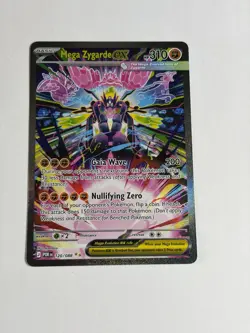 Pokemon TCG Mega Zygarde ex 120/088 SIR Perfect Order NM Special Illustration - Image 1