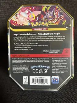 Pokemon TCG: Mega Mega Moonlit Tin Mega Gengar Ex Promo | Factory Sealed - Image 5