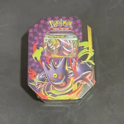 Pokemon TCG: Mega Moonlit Mega Gengar Ex Tin - New, Factory Sealed, English - Image 1