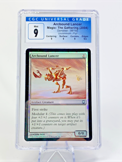 CGC 9 - 2004 ARCBOUND LANCER Darksteel FOIL Graded MTG Magic the Gathering Card - Image 1