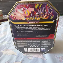 Pokemon TCG: Mega Mega Moonlit Tin Mega Gengar Ex Promo | Factory Sealed - Image 2