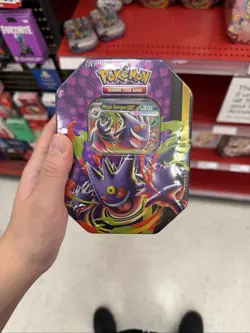 Pokemon TCG Mega Moonlit Tin - Mega Gengar ex BRAND NEW FACTORY SEALED - Image 1