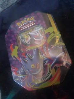 Pokemon TCG Gengar Ex Mega Moonlit Tin Factory Sealed Brand New - Image 1