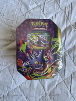 Pokemon TCG: Mega Moonlit Tin Mega Gengar Ex Promo | Factory Sealed - Image 1