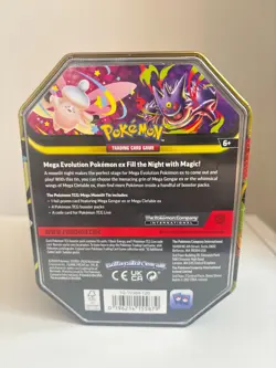 Pokemon TCG Mega Moonlit Tin - Mega Gengar ex - new and factory Sealed - Image 2