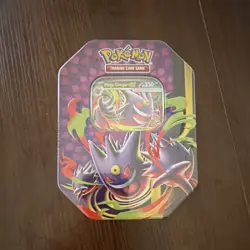 Pokemon TCG Mega Moonlit Tin Mega Gengar ex - Factory Sealed - Image 1