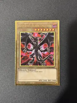 Red-Eyes Black Dragon - MGED-EN003 - Premium Gold Rare - 1st Edition Yugioh NM - Image 1