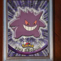 Gengar #94 Topps Pokemon 2000 TV Animation Series 2 PSA 8 MINT - Image 2