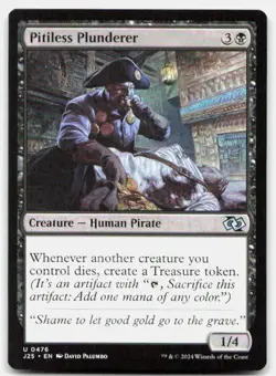 Pitiless Plunderer - NM Near Mint - J25 Foundations Jumpstart # 476 - MTG Magic - Image 1