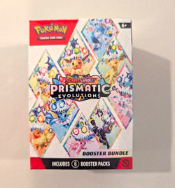 Pokemon TCG Scarlet & Violet Prismatic Evolutions Booster Bundle Box 6 Packs - Image 1