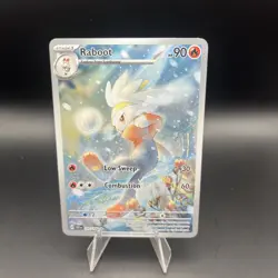 Pokemon NM Holo Raboot - 147/142 Illustration Rare SV07: Stellar Crown - Image 1