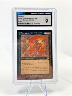 ATTRITION - Urza's Destiny - Graded CGC 9 MTG Magic the Gathering Card 1999 - Image 1