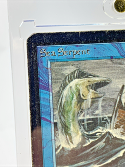 VINTAGE ALPHA - Sea Serpent - MTG Magic the Gathering Card in Magnetic Holder - Image 2