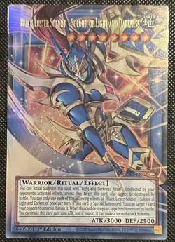 Black Luster Soldier - Soldier of Light and Darkness CORI-EN028 Extended Art - Image 1