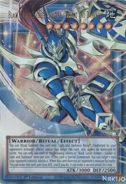 Black Luster Soldier - Soldier of Light and Darkness (extended art) - CORI-EN028 - Image 1