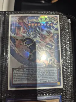 YUGIOH BLACK LUSTER SOLDIER - SOLDIER OF LIGHT AND DARKNESS EXTENDED CORI-EN028 - Image 1