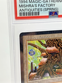 ANTIQUITIES - PSA 8 Mishra's Factory (Spring) - MTG Magic the Gathering Card - Image 3
