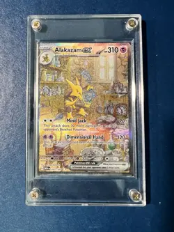 Pokemon M Alakazam EX SV: Scarlet & Violet 151 Special Illustration Rare 201/165 - Image 1