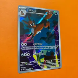 Thievul 092/084 Illustration Rare IR Pitch Black Pokemon Near Mint English - Image 3