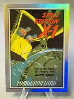 SPACE-STATION X-1 2025 Topps Disneyland 70th Anniversary Tomorrowland P-4 DISNEY - Image 1