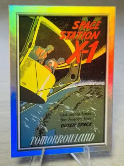 SPACE-STATION X-1 2025 Topps Disneyland 70th Anniversary Tomorrowland P-4 DISNEY - Image 2