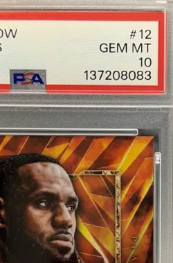 2024 Topps Now LeBron James 50K Points #12 PSA 10 GOAT LOW POP - Image 3