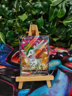 Shaymin V 152/172 SWSH Brilliant Stars Full Art Holo Ultra Rare Pokemon TCG Card - Image 1