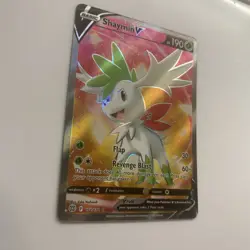Shaymin V 152/172 Brilliant Stars Full Art Ultra Rare Holo Pokemon Card * New * - Image 2