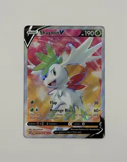 Shaymin V 152/172 [Full Art] Ultra Rare SWSH09: Brilliant Stars Pokemon Card - Image 1