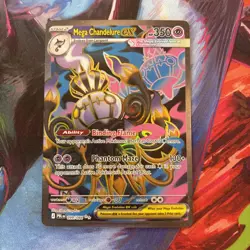 Mega Chandelure EX 99/84 Full-Art Rare Pokemon TCG Pitch Black - NM - Image 1