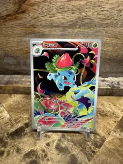 Ivysaur Illustration Rare 134/132 Near Mint Mega Evolution Pokemon TCG English - Image 1